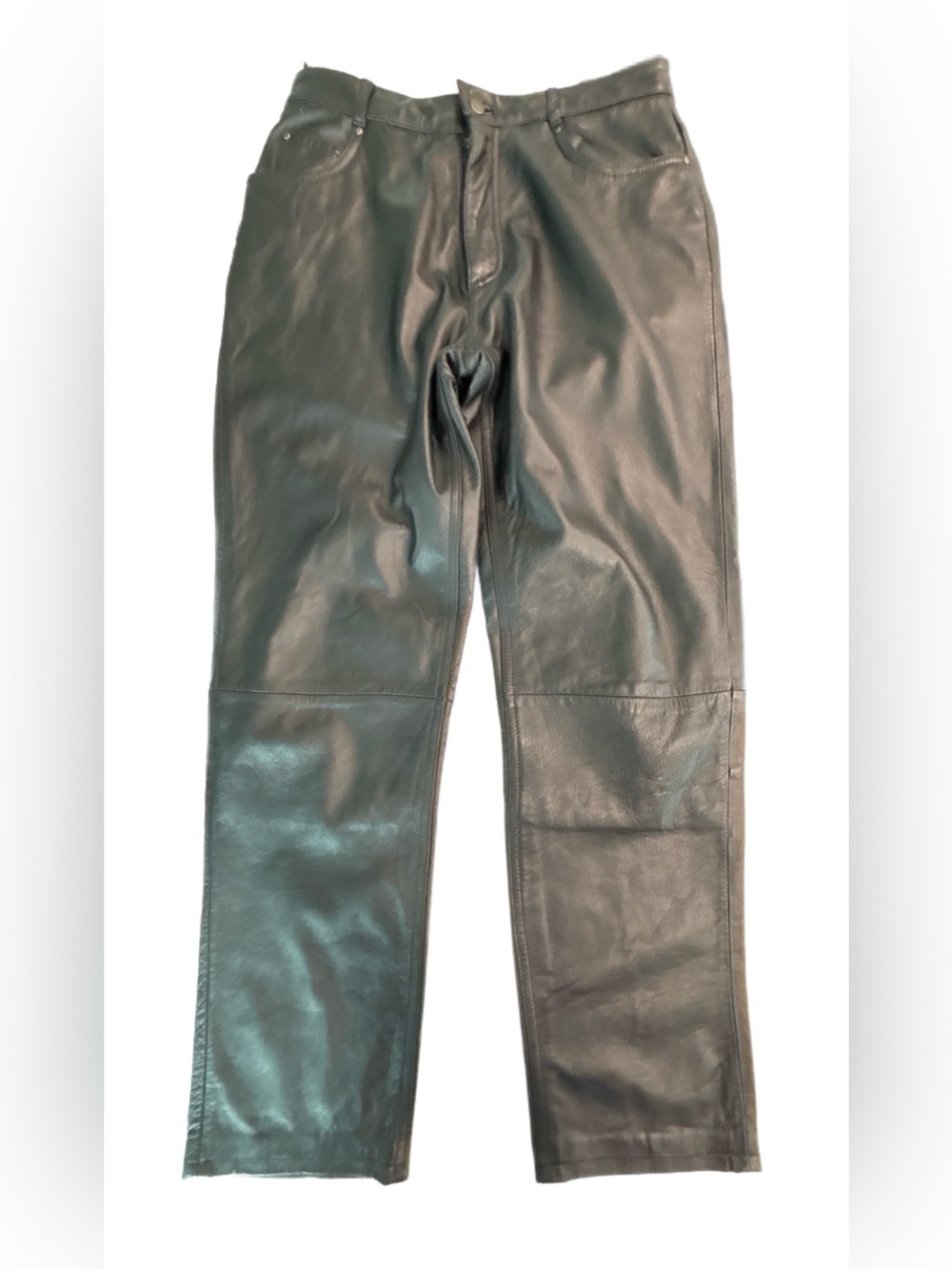 WILSON’S (The Leather Experts) Black Genuine Leather Ladies Pants Size 12